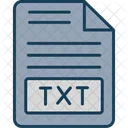 Text File Document File Format Icon