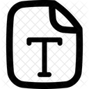 Text Files Files Text Icon