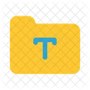 Text Folder  Icon