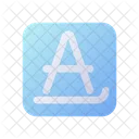 Letter Text Font Icon