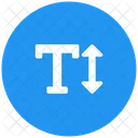 Text Height  Icon