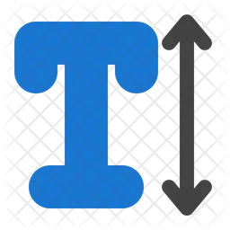 Text Height  Icon