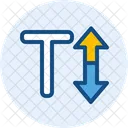 Text Height Text Format Text Editor Icon