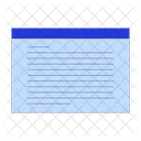 Text Editor Window Icon