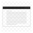 Text Editor Window Icon