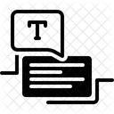 Text  Icon