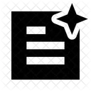 Text Generator Script Icon