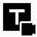 Text Video Generator Icon
