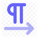 Text Arrangement Style Icon