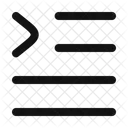 Text Indent Indent Controls Icon