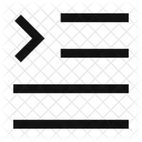 Text Indent Indent Controls Icon
