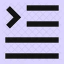 Text Indent Indent Controls Icon