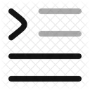 Text Indent Indent Controls Icon