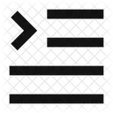Text Indent  Icon
