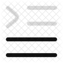 Text Indent Indent Controls Icon