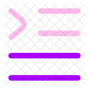 Text Indent Indent Controls Icon