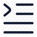 Text Indent Indent Controls Icon