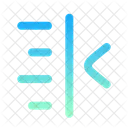 Indent Text Align Icon