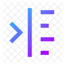 Text Indent More Text Indent More Text Icon