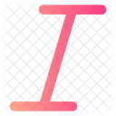 Text Italic Text Font Style Icon