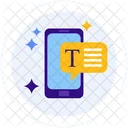 Mtext Message Text Message Mobile Message Icon