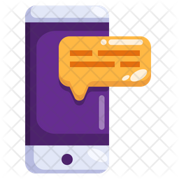 Text Message Icon - Download in Flat Style