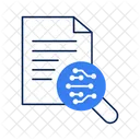 Data Extraction Symbol Information Retrieval Illustration Computational Text Analysis Icon