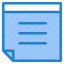 Text Note  Icon