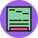 Text Page Paper Documents Icon