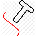 Text Path Letter Text Icon
