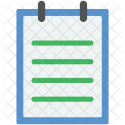 Text Sheet  Icon