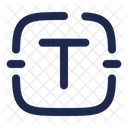 Text Square Text Typography Icon