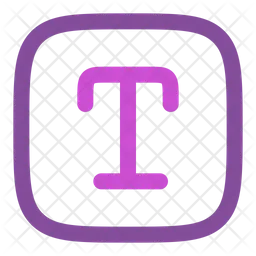 Text Square  Icon