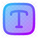 Text Square Text Typography Icon