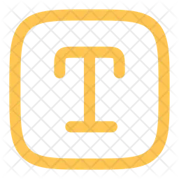 Text Square  Icon