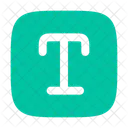 Text Square Text Typography Icon
