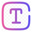 Text Square Text Typography Icon
