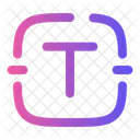 Text Square Text Typography Icon