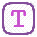 Text Square Icon