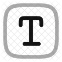 Text Square Icon