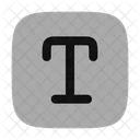 Text Square Icon