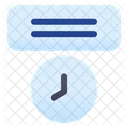 Text Time Text Time Icon