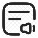 Text To Speech Icon
