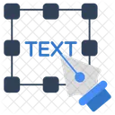 Text Tool Resize Tool Designing Tool Icon