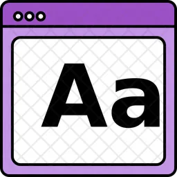 Text tool  Icon