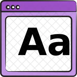 Text tool  Icon
