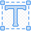 Textwerkzeug t  Symbol