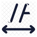 Text Tracking Type Tracking Icon