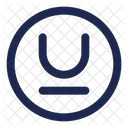 Text Underline Circle Underline Underline Text Icon