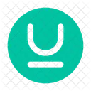 Text Underline Circle Underline Underline Text Icon